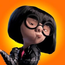 Edna Mode, the fashion designer character from The Incredibles.
