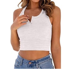 A short shirt that exposes the wearer’s midriff.
