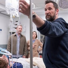 Doctors working together in a hospital setting