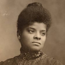 A portrait of journalist and civil rights activist Ida B. Wells.