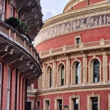 The exterior of London’s Royal Albert Hall