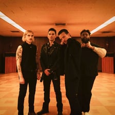 The Cab performing onstage