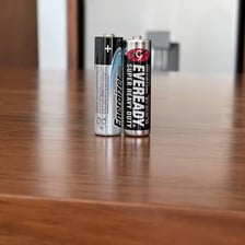 Several small AA batteries