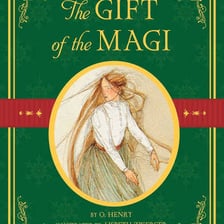 A book cover or illustration representing O. Henry’s The Gift of the Magi.
