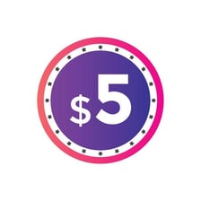 A price sign using “a pop” to mean each.