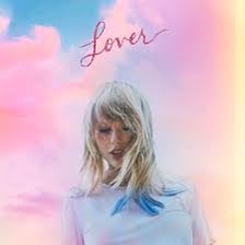 The colorful cover of Taylor Swift’s Lover album