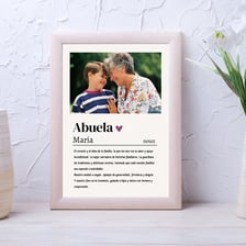 A grandmother with family members