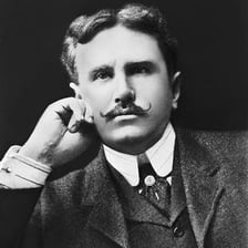 A portrait of author O. Henry.