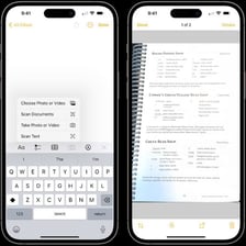 An iPhone displaying a note in the Notes app.