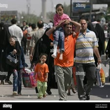 A street scene in Baghdad, Iraq