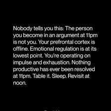 A person continuing a conversation while making an additional point