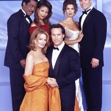 Actors from the television soap opera Days of Our Lives.