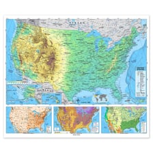 A map with one geographic region highlighted