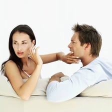 Two friends separated after an argument