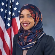 Portrait of U.S. Representative Ilhan Omar