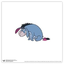 Eeyore, the donkey character from Winnie-the-Pooh