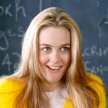 Alicia Silverstone as Cher Horowitz in Clueless.