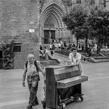 A performer portrayed with a confident, respected public image.