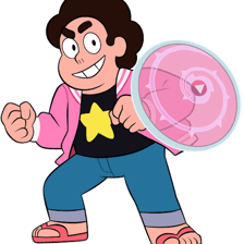 Steven Universe, the half-Gem hero of the animated series