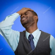 A person making a knowing expression of obvious agreement