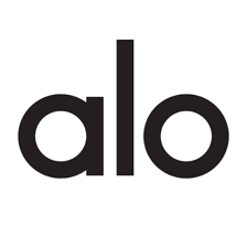 Alo Yoga athletic clothing displayed in a store
