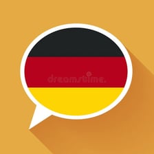A speech bubble displaying the German exclamation “Ach!”.