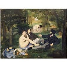 Édouard Manet’s painting “Le Déjeuner sur l’herbe.”