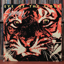 Album artwork associated with Survivor’s “Eye of the Tiger”