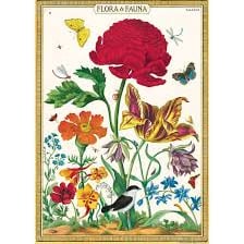 An illustration contrasting plant life with animal life