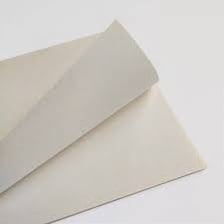 A close-up of a thin sheet of tissue paper