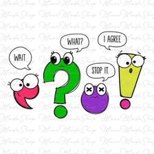 Speech bubble illustrating the contraction won't