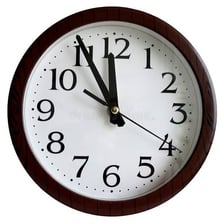 A clock illustrating a time limit