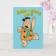 Fred Flintstone from the animated series The Flintstones.