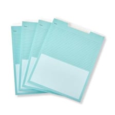 A file folder containing organized documents