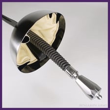 A slender épée used in fencing.