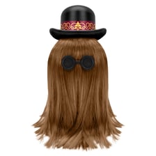 Cousin Itt, the short Addams Family character covered in long hair