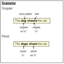 An educational illustration of the verb “are” with plural subjects.