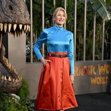 Actor Laura Dern at a Jurassic World: Dominion event.