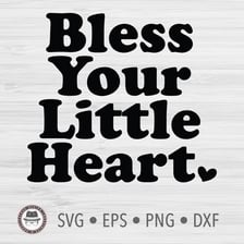 Decorative illustration representing the phrase Bless your heart