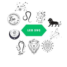 The Leo zodiac symbol, commonly shown as a lion