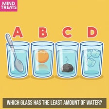 Two glasses showing that one contains a smaller amount of water