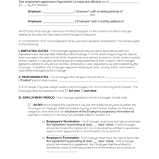 A newly hired employee signing employment paperwork