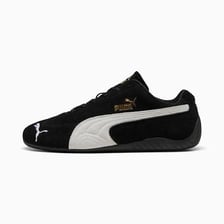 A pair of Puma Speedcat shoes.