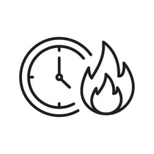 An illustration conveying an urgent request to act quickly.