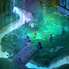 Gameplay from the video game Hades.