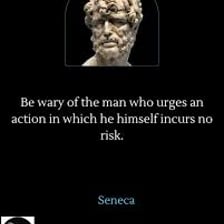 One person encouraging another to take action