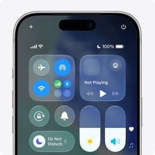 A smartphone displaying a Do Not Disturb setting.
