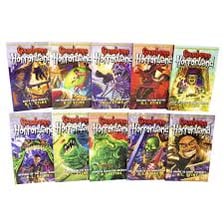 A display of R.L. Stine’s Goosebumps books