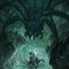 A dark, secluded cave-like hideout.