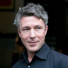 Portrait of actor Aidan Gillen